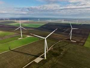 Eximprod inaugurează parcul eolian Cudalbi 2, cu o capacitate de 38,4 MW, în judeţul Galaţi